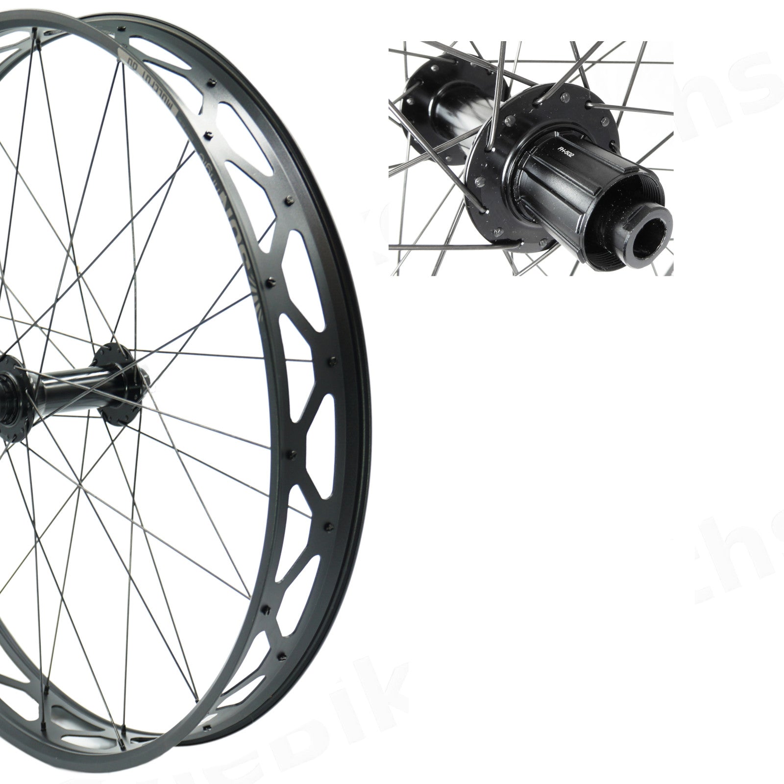 Sun Ringle MuleFut 80SL 27.5 REAR 12x197 Thru-Axle Fat Bike