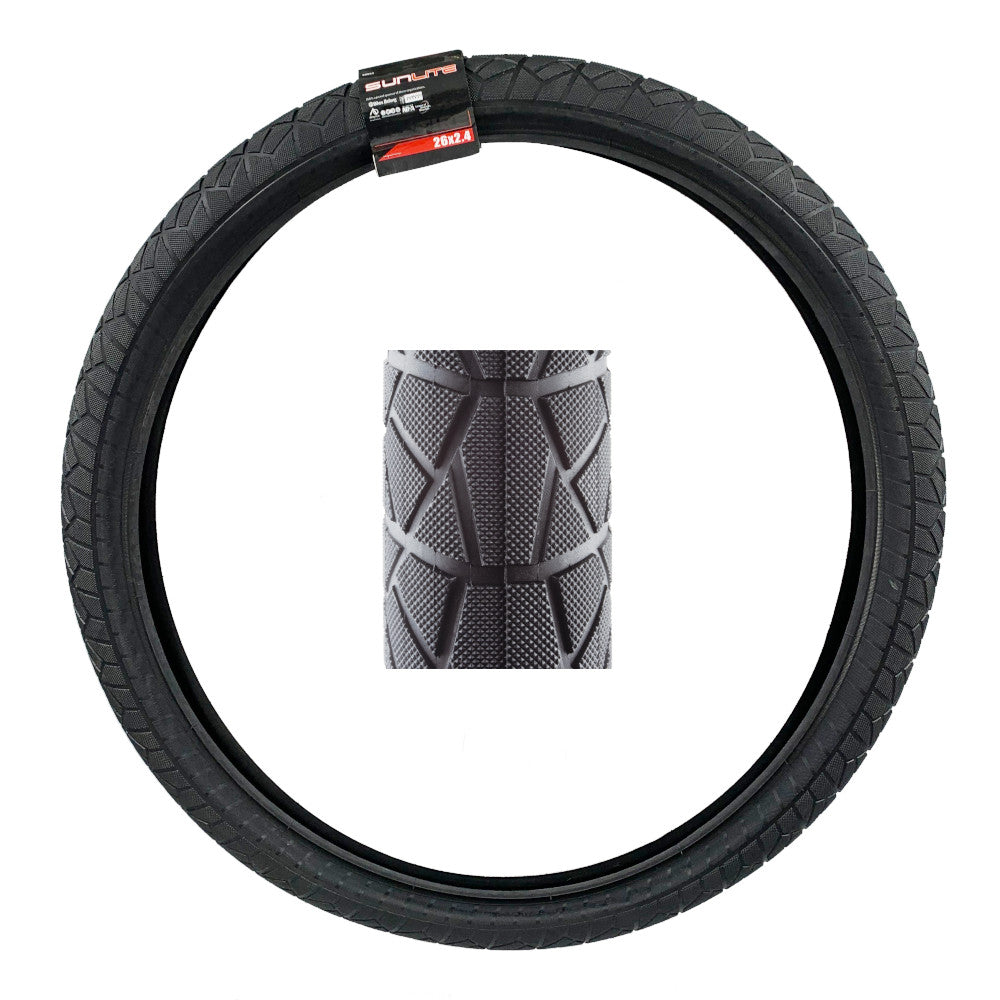 Sunlite CST1381 Cyclops 26x2.4 Street Comfort Tire - The Bikesmiths