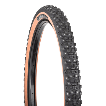 45NRTH Kahva Tire - 29x2.25 Tubeless Folding 60 TPI 252 Concave Carbide Studs - The Bikesmiths