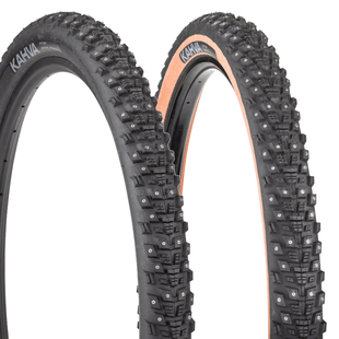 45NRTH Kahva Tire - 27.5x2.1 Tubeless Folding 60 TPI 240 Concave Carbide Studs