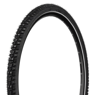 45NRTH Gravdal Tire - 700x45 Tubeless Folding Black 60 TPI 240 Concave Carbide Aluminum Studs