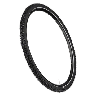 45NRTH Gravdal Tire - 700x45 Tubeless Folding Black 60 TPI 240 Concave Carbide Aluminum Studs