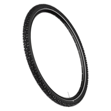 45NRTH Gravdal Tire - 700x45 Tubeless Folding Black 60 TPI 240 Concave Carbide Aluminum Studs - The Bikesmiths