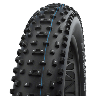 Schwalbe Al Mighty Tire - 26x4.8 Tubeless Folding Evolution Line Addix Speed Grip Super Ground E-25 Studded