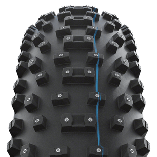 Schwalbe Al Mighty Tire - 26x4.8 Tubeless Folding Evolution Line Addix Speed Grip Super Ground E-25 Studded