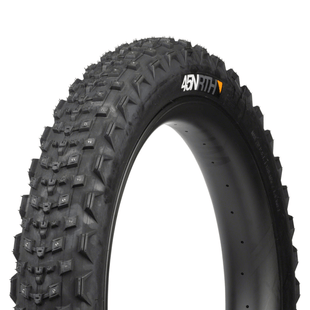 45NRTH Dillinger 4 Tire - 27.5x4.0 Tubeless Folding 120 TPI 168 Large Concave Carbide Aluminum Studs