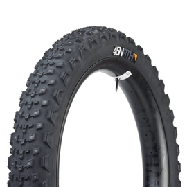 45NRTH Dillinger 4 Tire - 26x4.2 Tubeless Folding Black 60 TPI 168 Carbide Steel Studs