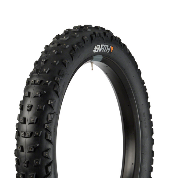 45NRTH Wrathchild Tire - 27.5x 4.5 Tubeless Folding 120 TPI 252 XL Concave Carbide Studs