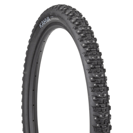 45NRTH Kahva Tire - 27.5x2.1 Tubeless Folding 60 TPI 240 Concave Carbide Studs - 0