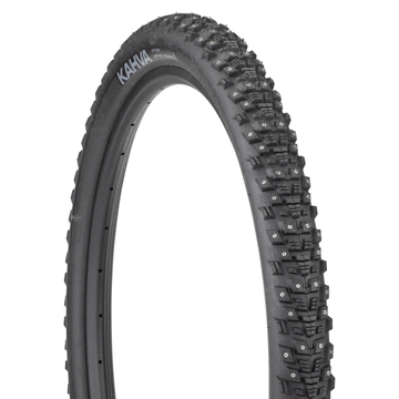 45NRTH Kahva Tire - 27.5x2.1 Tubeless Folding 60 TPI 240 Concave Carbide Studs - The Bikesmiths