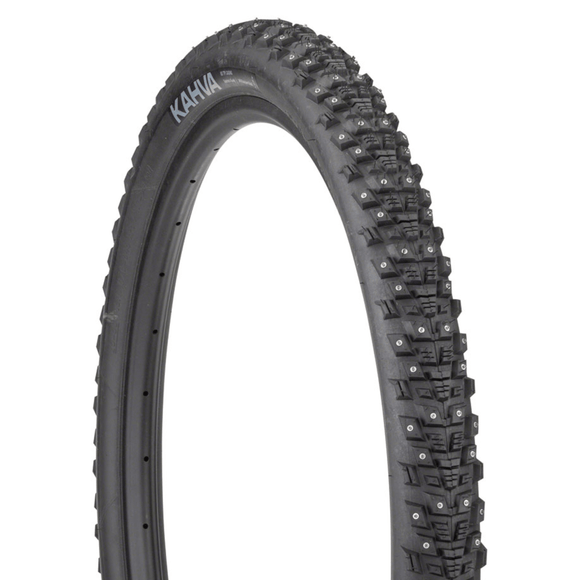 45NRTH Kahva Tire - 27.5x2.1 Tubeless Folding 60 TPI 240 Concave Carbide Studs