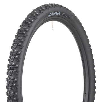 45NRTH Kahva Tire - 27.5x2.1 Tubeless Folding 60 TPI 240 Concave Carbide Studs - The Bikesmiths