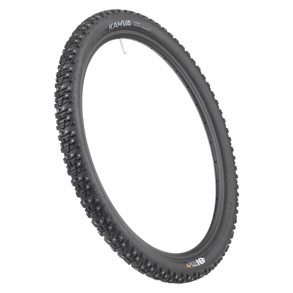 45NRTH Kahva Tire - 27.5x2.1 Tubeless Folding 60 TPI 240 Concave Carbide Studs