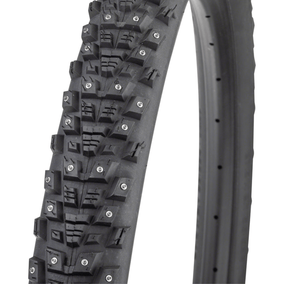 45NRTH Kahva Tire - 27.5x2.1 Tubeless Folding 60 TPI 240 Concave Carbide Studs