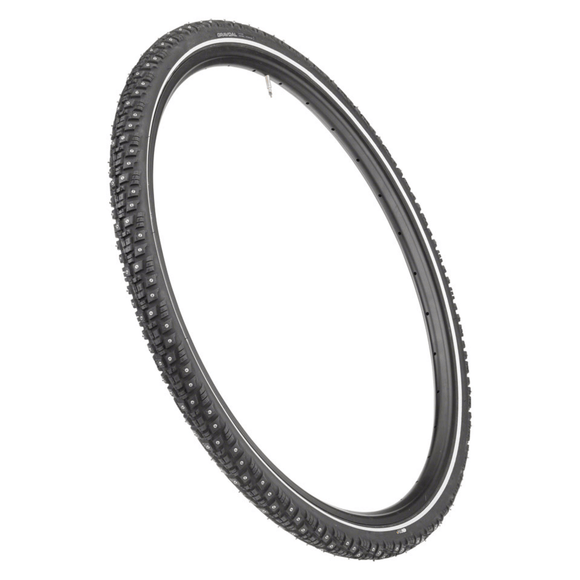 45NRTH Gravdal Tire - 650bx38 Tubeless Folding 60 TPI 240 Concave Carbide Studs