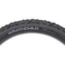 45NRTH Wrathchild Tire - 27.5x3.0 Tubeless Folding Black 60 TPI 252 Concave Carbide Studs-3