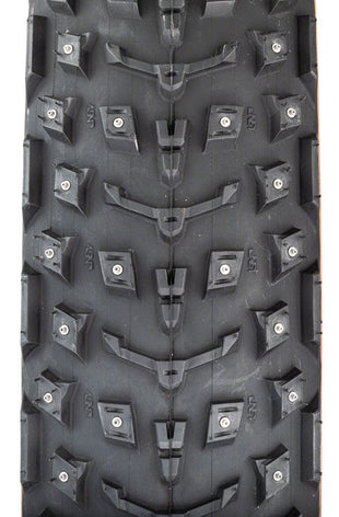45NRTH Dillinger 5 Tire - 27.5x4.5 Tubeless Folding Tan 60 TPI 252 Concave Carbide Aluminum Studs