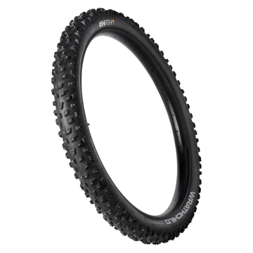 45NRTH Wrathchild Tire - 27.5x3.0 Tubeless Folding 120 TPI 252 XL Concave Carbide Aluminum Studs - The Bikesmiths