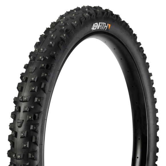 45NRTH Wrathchild Tire - 27.5x3.0 Tubeless Folding 120 TPI 252 XL Concave Carbide Aluminum Studs