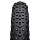 45NRTH Dillinger 5 Tire - 26x4.6 Tubeless Folding Black 120 TPI 258 Concave Carbide Aluminum Studs-6