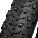 45NRTH Dillinger 5 Tire - 26x4.6 Tubeless Folding Black 120 TPI 258 Concave Carbide Aluminum Studs-7