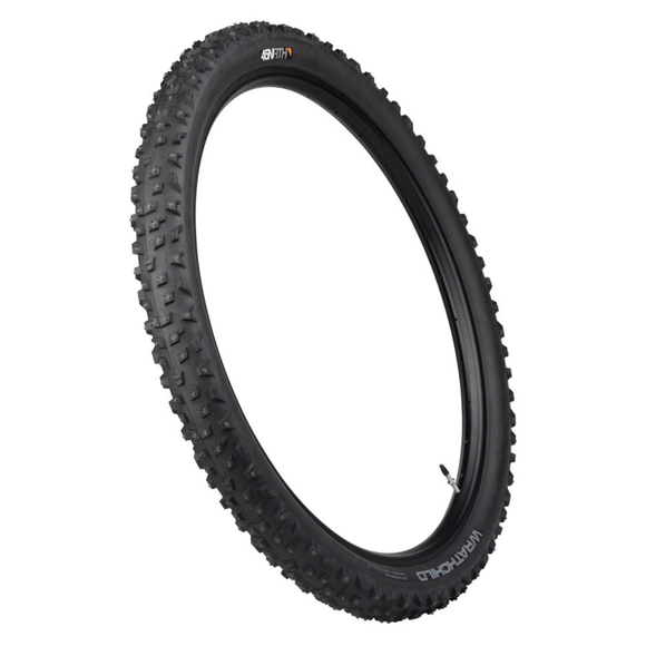45NRTH Wrathchild Tire - 29x2.6 Tubeless Folding 120 TPI 252 XL Concave Carbide Aluminum Studs