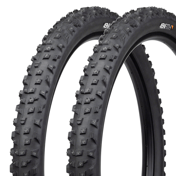 45NRTH Wrathchild Tire - 29x2.6 Tubeless Folding 120 TPI 252 XL Concave Carbide Aluminum Studs
