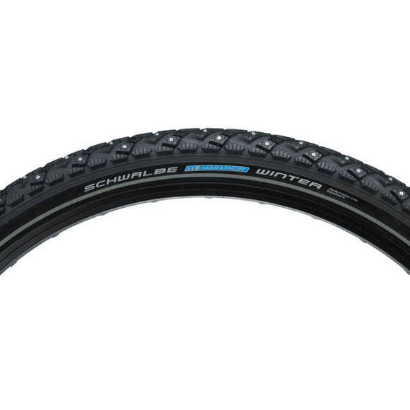 Schwalbe Marathon Studded Winter Plus 26x2.00 Reflective 200 Steel Studs