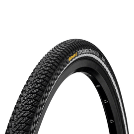 Continental Top Contact Winter II Premium Tire - 700c Clincher Folding Reflective Vectran Breaker E50