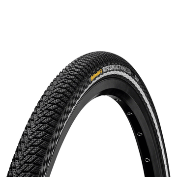 Continental Top Contact Winter II Premium Tire - 700c Clincher Folding Reflective Vectran Breaker E50 - The Bikesmiths