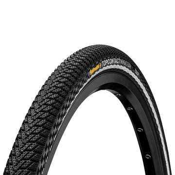 Continental Top Contact Winter II Premium Tire - 26x1.90 Clincher Folding Black/Reflex Vectran Breaker E50 - The Bikesmiths