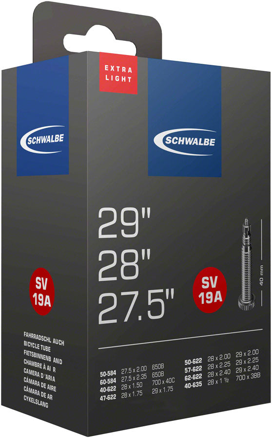 Schwalbe Extra Light Presta Tube 27.5x2.1-2.4 40mm Valve