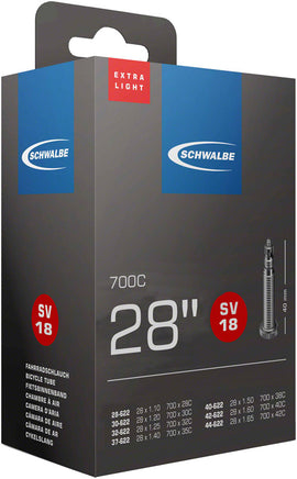 Schwalbe Extra Light Presta Tube 700x28-44 40mm Valve