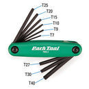 Park Tool TWS-2 Fold-Up Torx Compatible Wrench Set-2