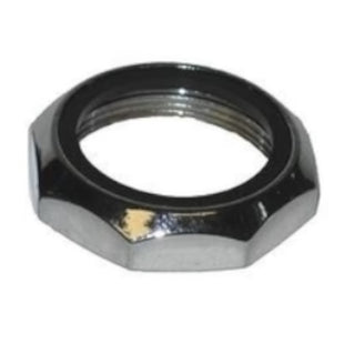 Tange Steel Lock Nut 1 Inch Chrome - The Bikesmiths