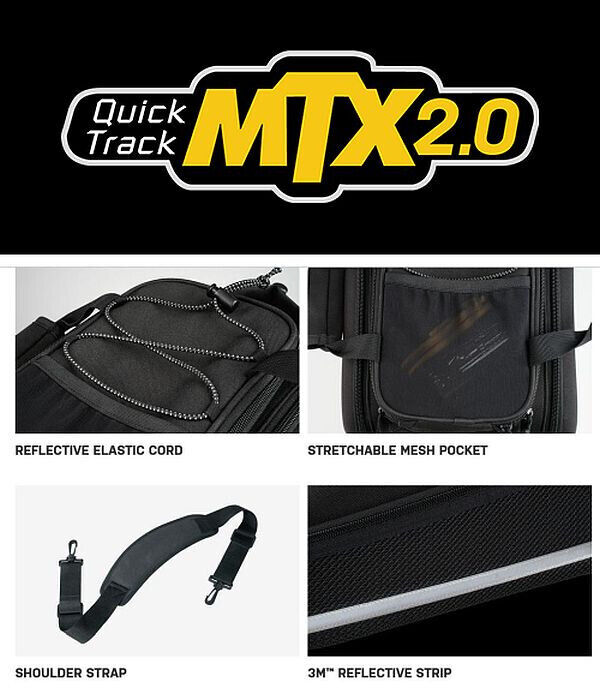Topeak TT9635B2 MTX 2.0 DXP Bike Trunk Bag w/Foldout Panniers