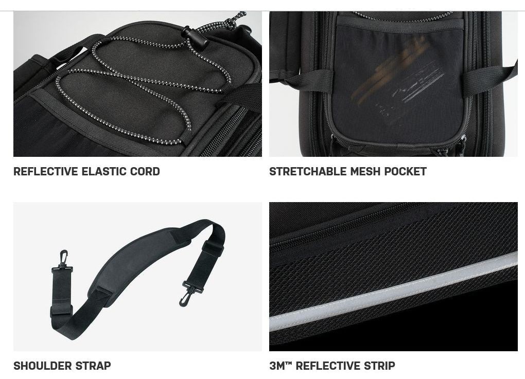 Topeak TT9646B2 MTX 2.0 EX Trunk Bag Bike Rack QuickTrack System | The ...