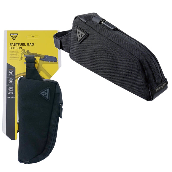 Topeak TC2313B Fastfuel Bolt-On Bag Black - The Bikesmiths