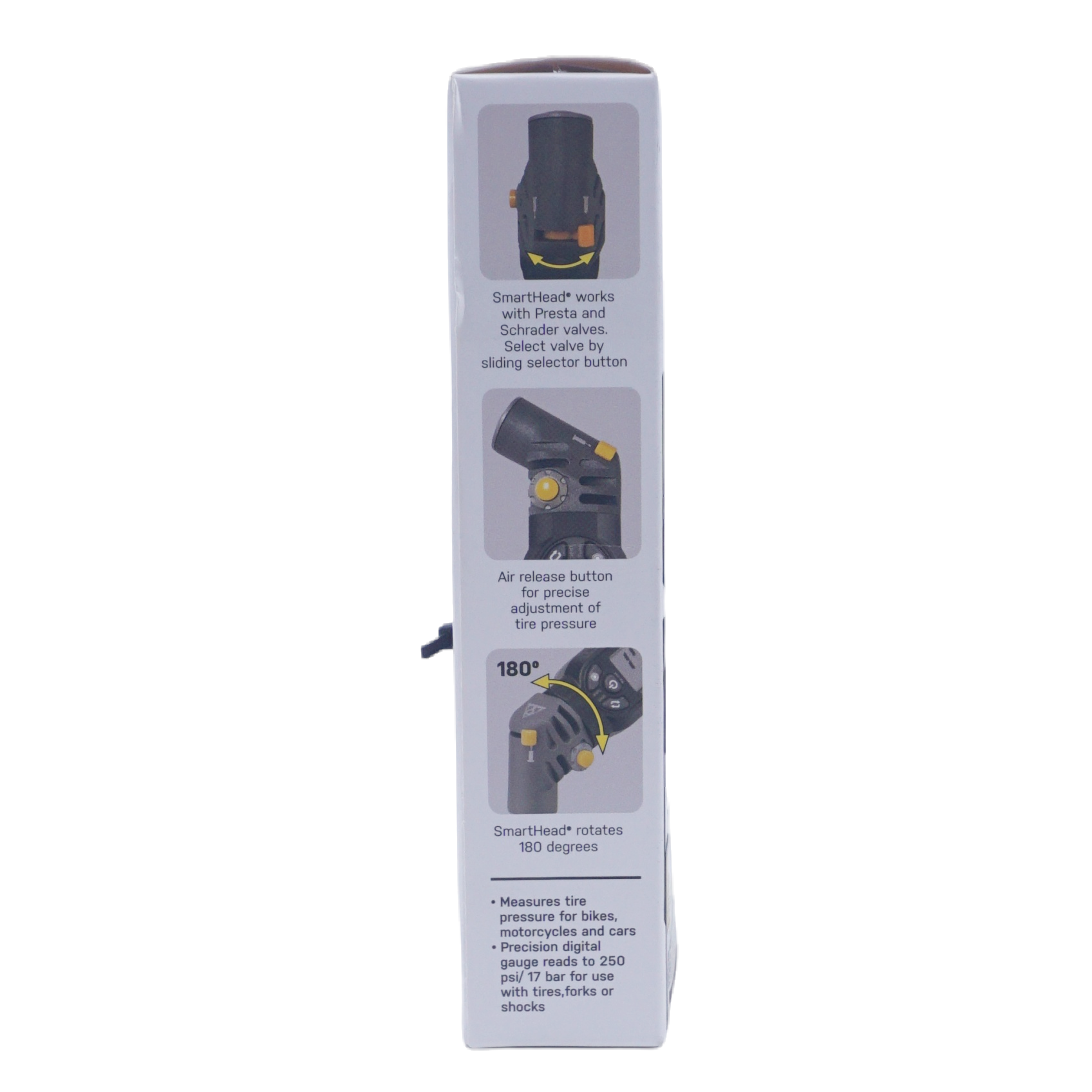 Topeak TSG-02 Smart Gauge D2 Digital Tire Pressure for Presta and Schrader - The Bikesmiths