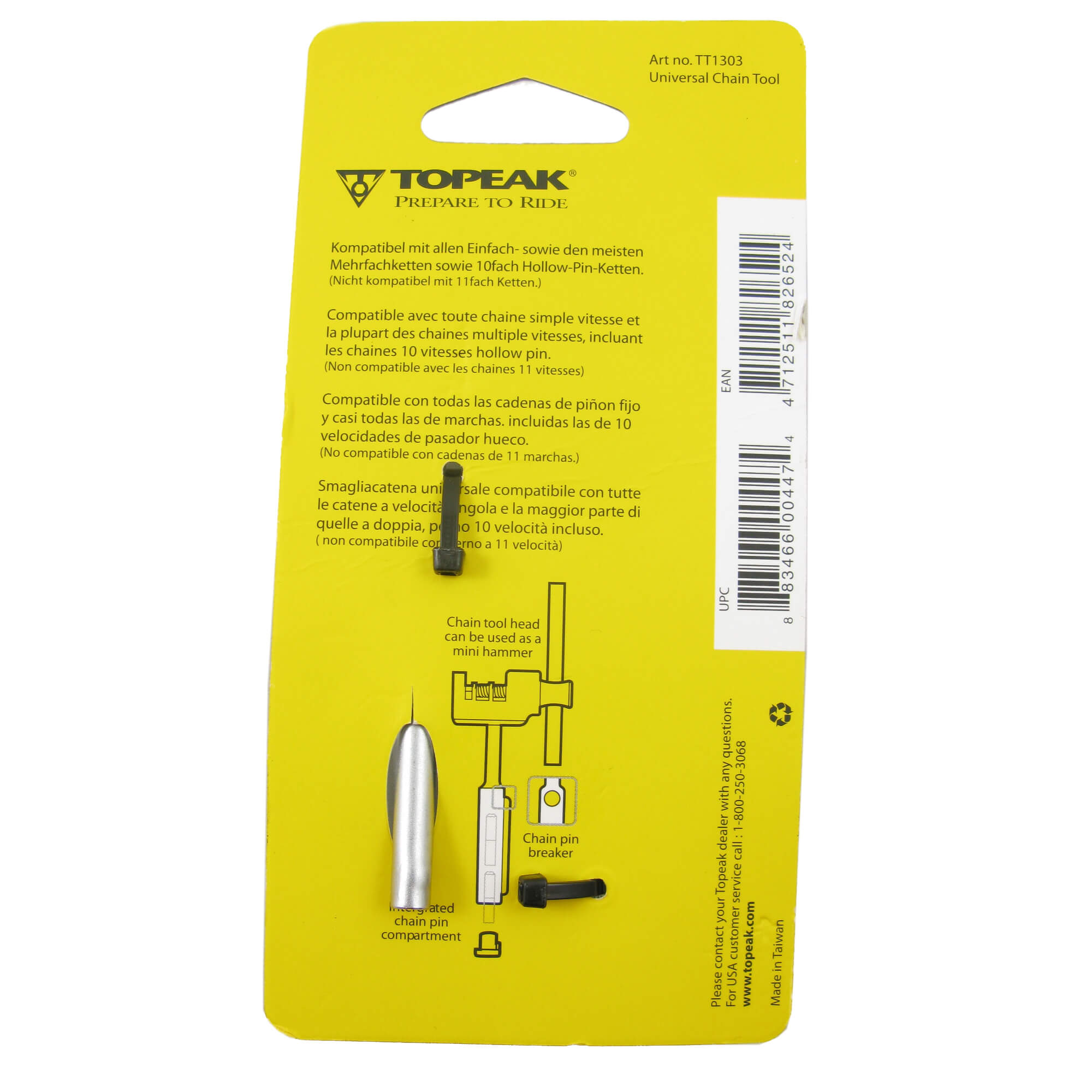Topeak TT1303 UIniversal Chain tool