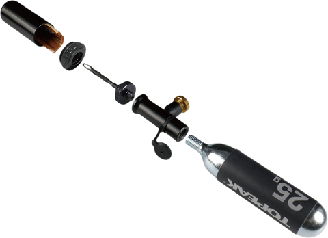 Image of Topeak TUB-MSX Tubi Master X Tubeless Tire Flat Repair Kit with 25g CO2 Cartridge