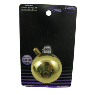 Ohgi Sound Runner Brass Spring Bell - TheBikesmiths