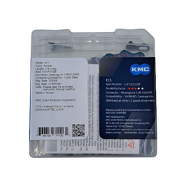 KMC X11 11-Speed Waxed Aurora Chain 118L - 0