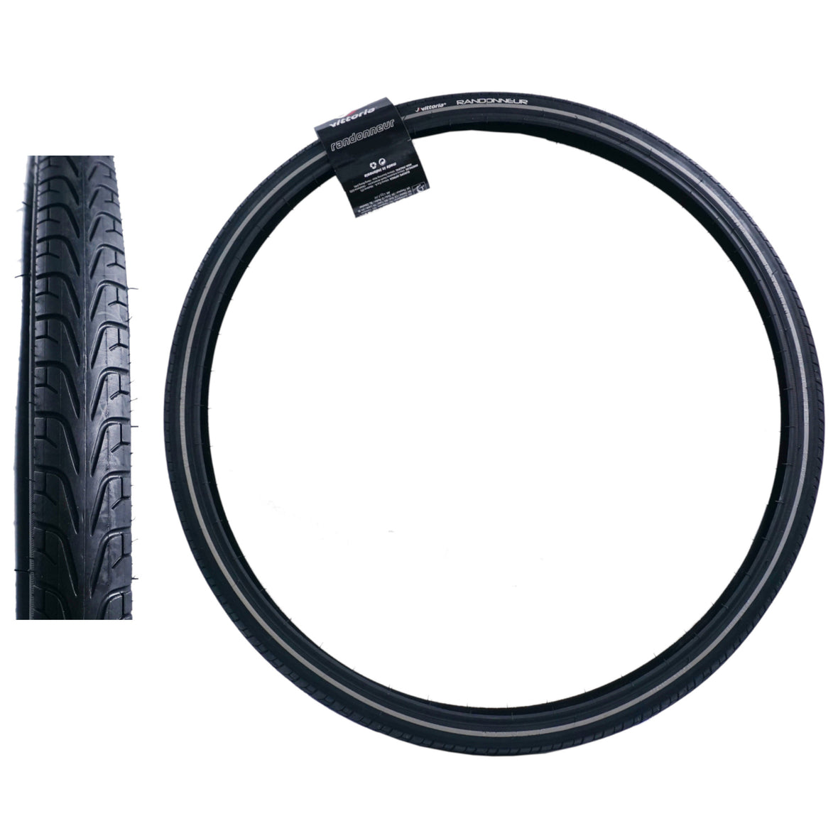 VITTORIA RANDONNEUR 700x28 BK/BK/REF WIRE/20