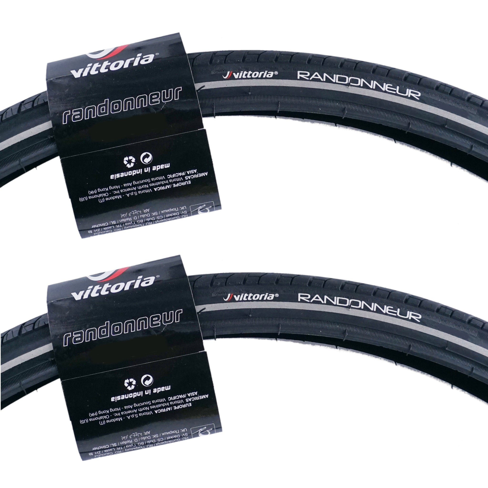 Vittoria Randonneur 700c Performance Road Tire with Reflective Strip