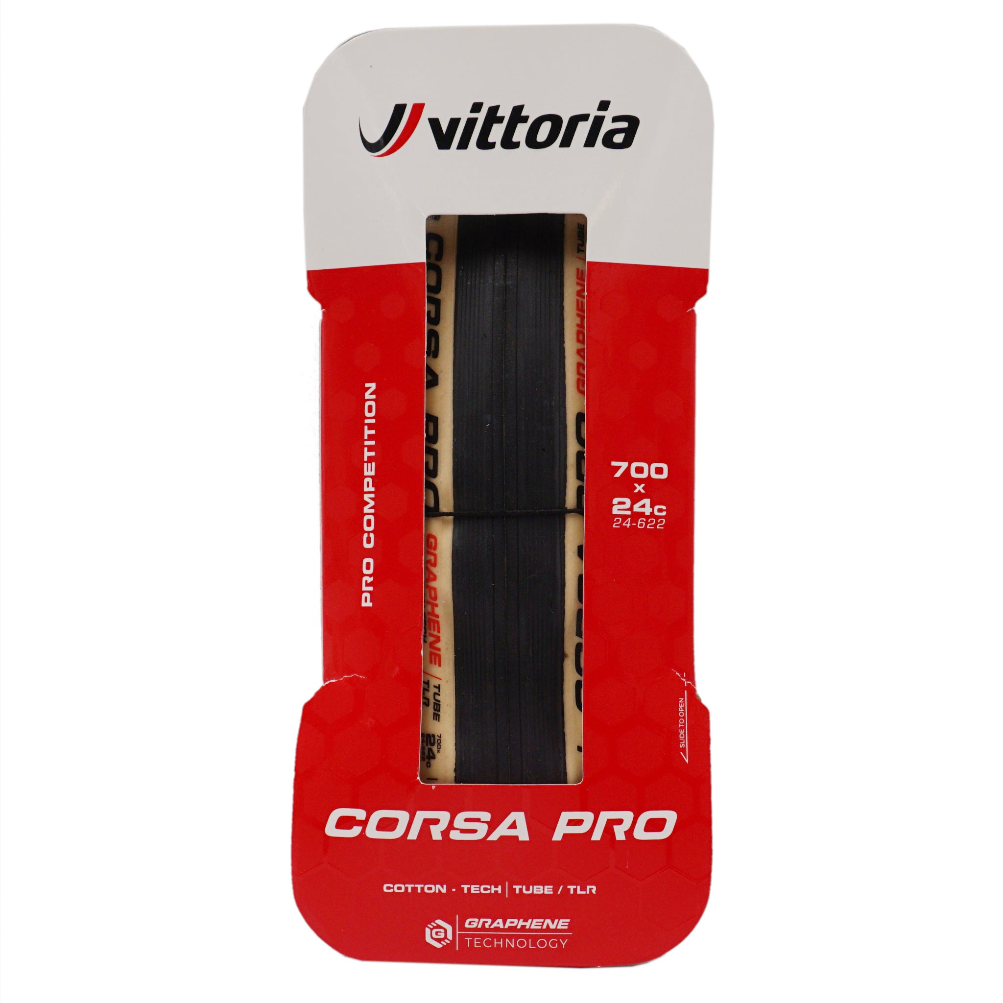 Vittoria Corsa Pro 700c Tanwall Tubeless TLR Race Tire | The