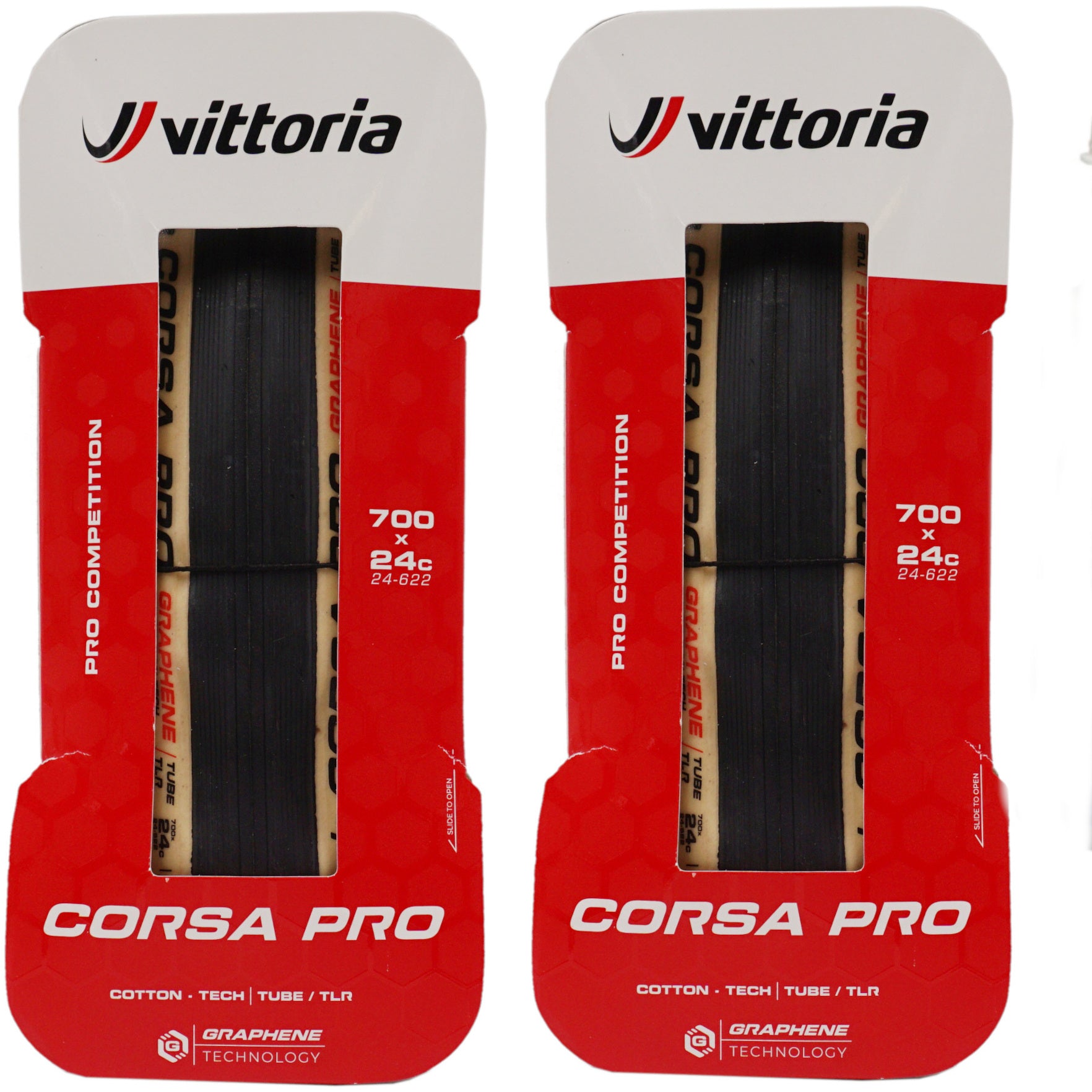 Vittoria Corsa Pro 700c Tanwall Tubeless TLR Race Tire