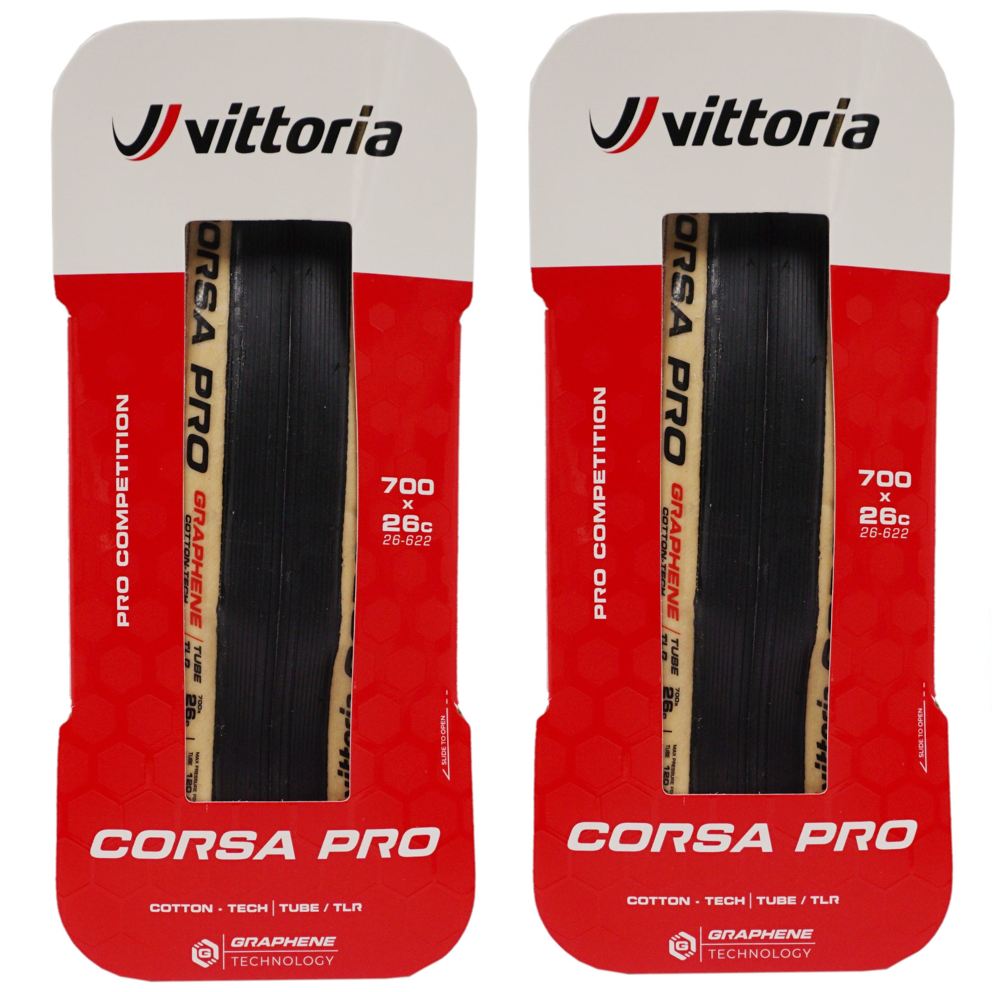 Vittoria Corsa Pro 700c Tanwall Tubeless TLR Race Tire - The Bikesmiths