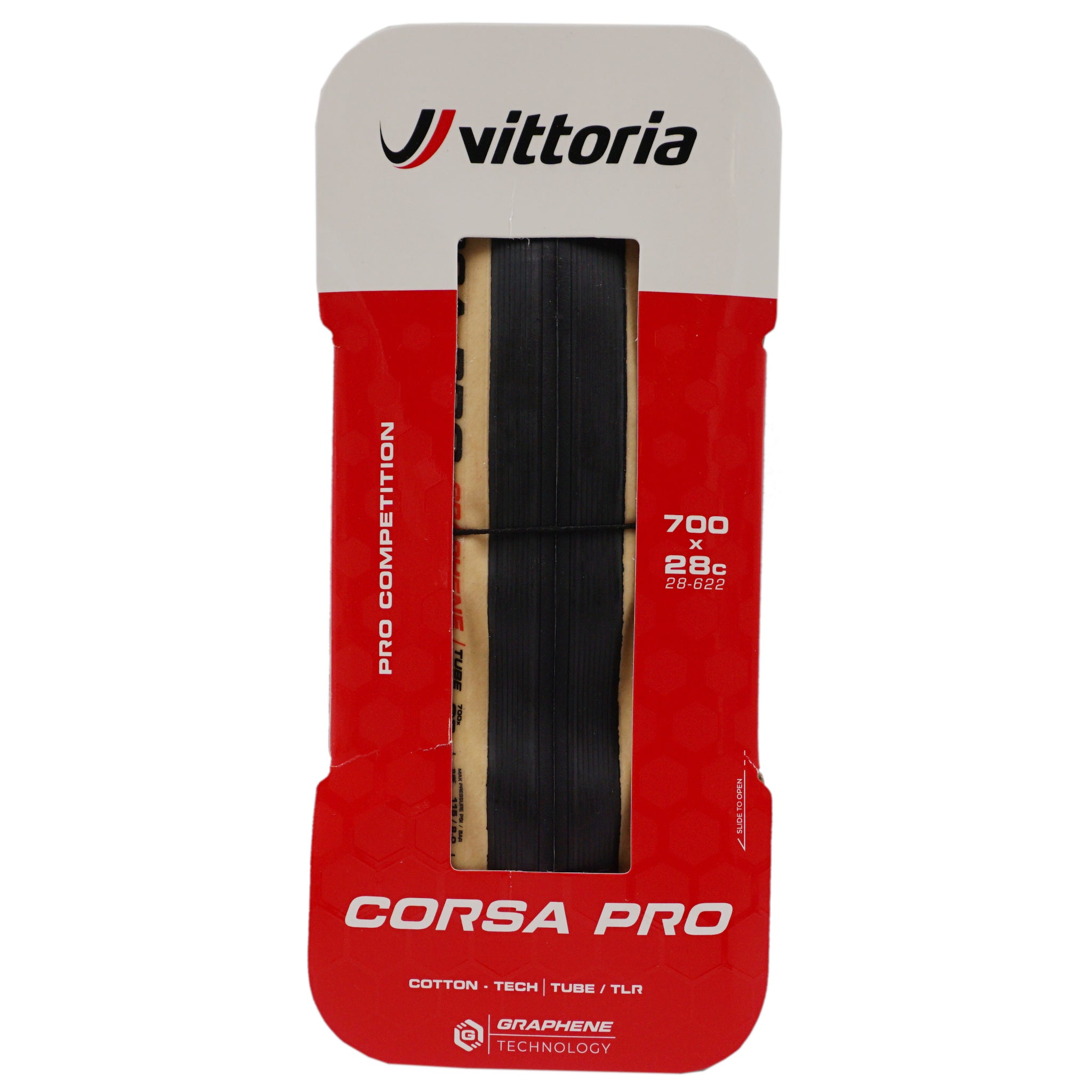 Vittoria Corsa Pro 700c Tanwall Tubeless TLR Race Tire