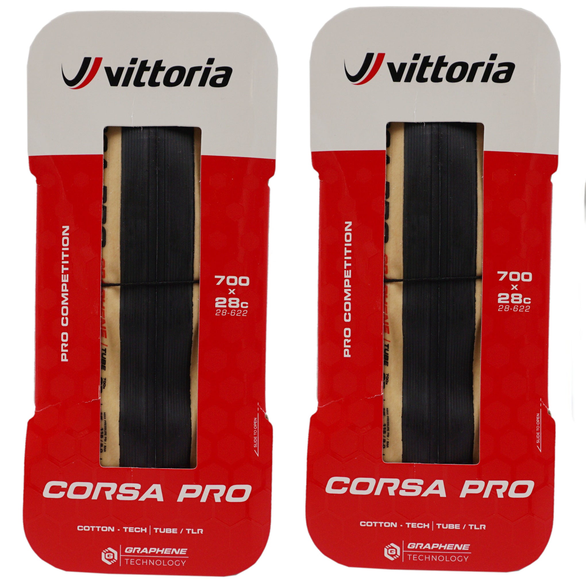 Vittoria Corsa Pro 700c Tanwall Tubeless TLR Race Tire